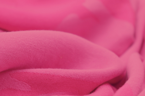 Biederlack Fransenplaid 'Florascence' 130 x 170 cm Pink